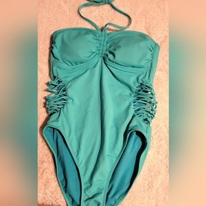 Super cute teal one piece